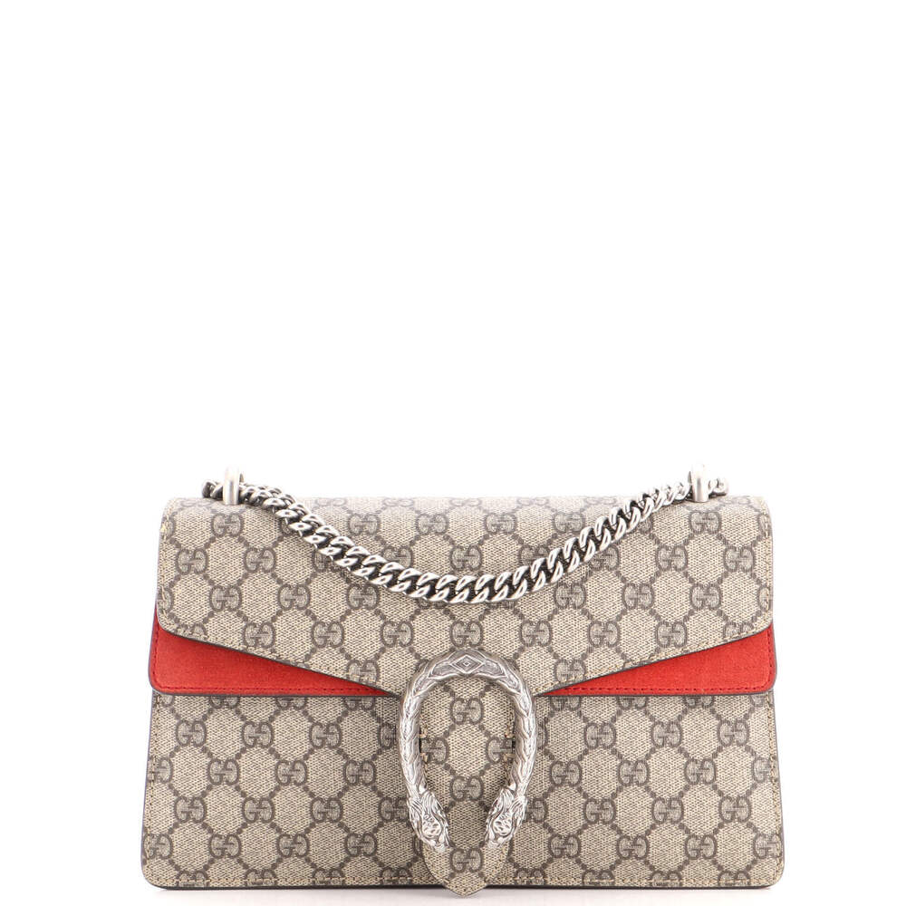 Gucci Small Dionysus Bag GG Coated Canvas